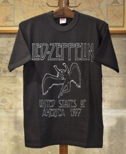 Led Zeppelin 1977 USA T Shirt