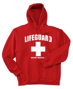 Lifeguard Miami Beach FL Hoodie