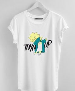 Lisa Simpson Turn up tshirt