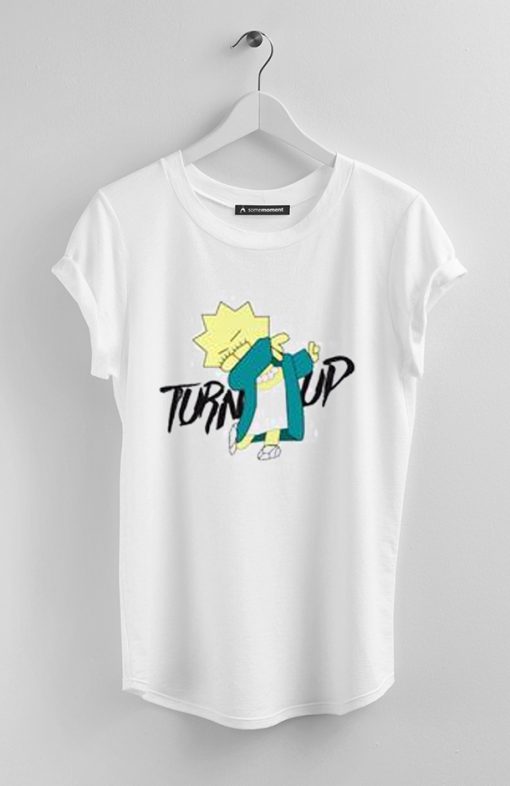 Lisa Simpson Turn up tshirt