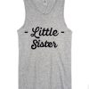 Little Sister Tank Top Grey