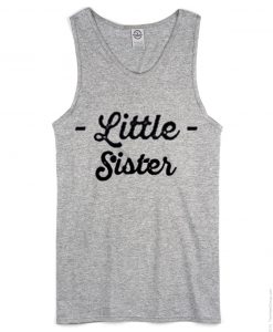 Little Sister Tank Top Grey