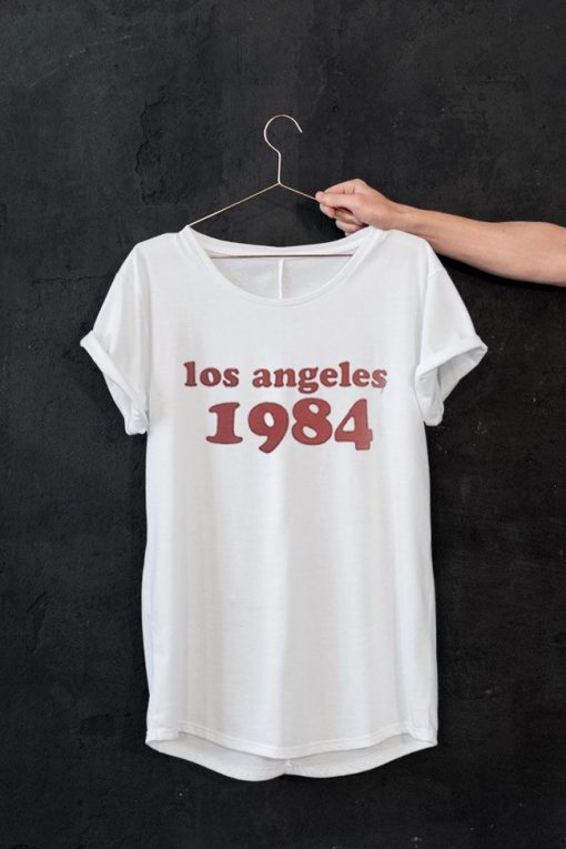 Los Angeles 1984 white T-Shirt