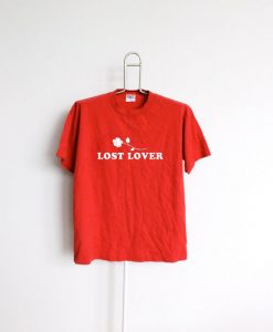 Lost Lover Unisex adult Red T shirt