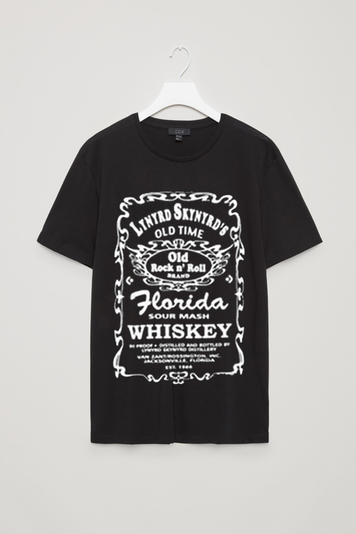 Lynyrd Skynyrd Florida Sour Mash Whiskey Label Tshirt - donefashion.com