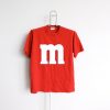 M Font T Shirt