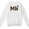 MB White sweathtees back