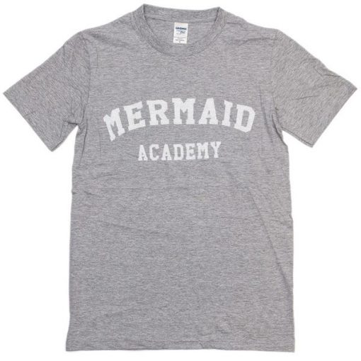 MERMAID ACADEMY GREY T SHIRTS