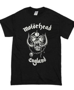 MOTORHEAD ENGLAND BLACK TEES