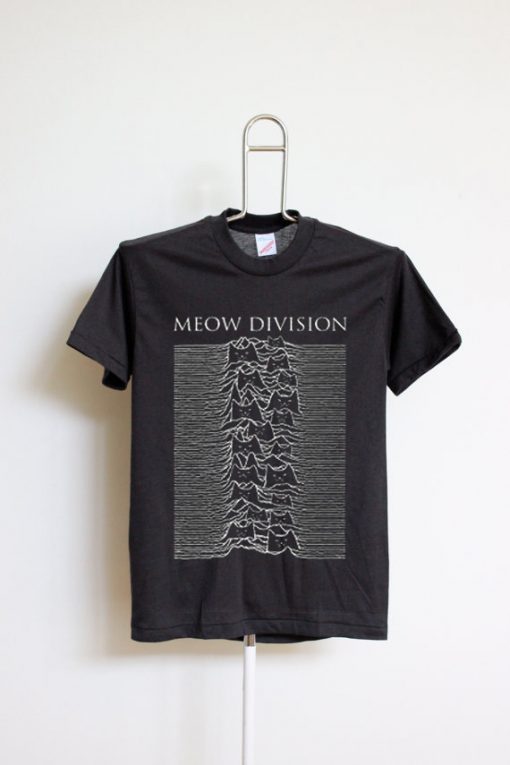 Meow Division Black T-Shirt