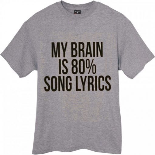 My Brain Is 80% Song Lyrics