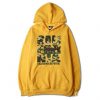 New Men's CAMO CALIFORNIA REPUBLIC YELLOW HOODIE