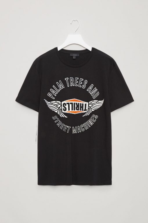 Palm trees and street machines T-shirt