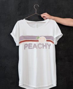 Peachy white T-Shirt