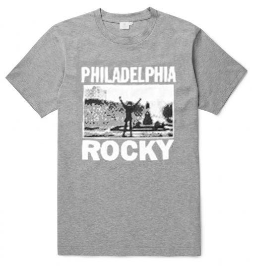 Philadelphia Rocky grey  T Shirt