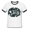 Power To The People Ringer Tee