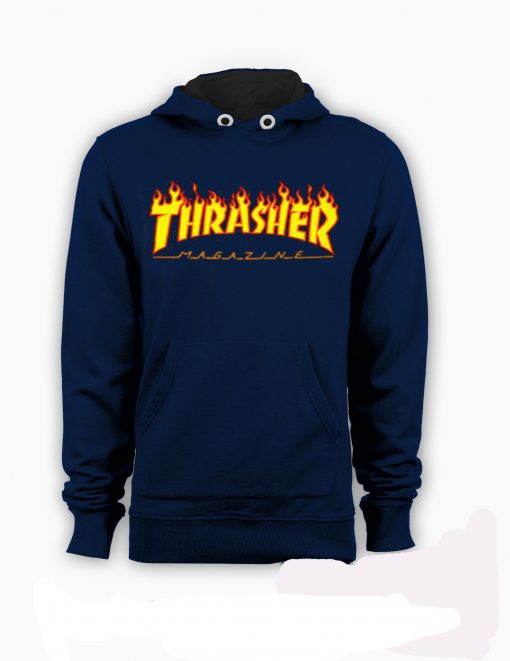 Pullover Blue Navy Thraser Hoodie