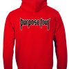 Purpose tour hoodie back