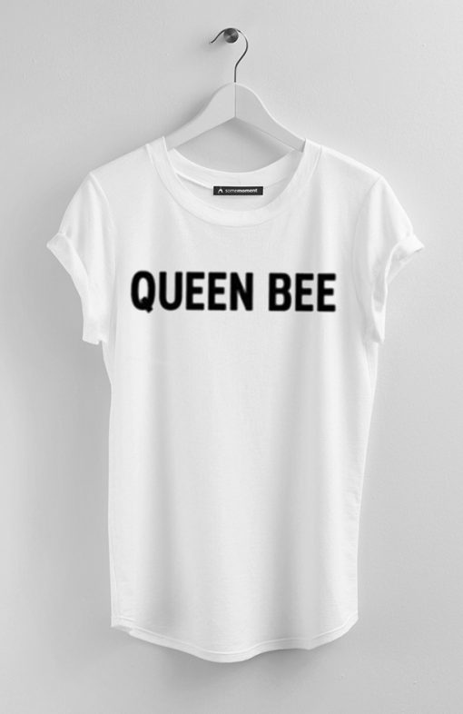 QUEEN BEE WHITE TEES