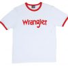 Red Wrangler ringer T Shirt