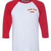 Road trip babe raglan T shirt