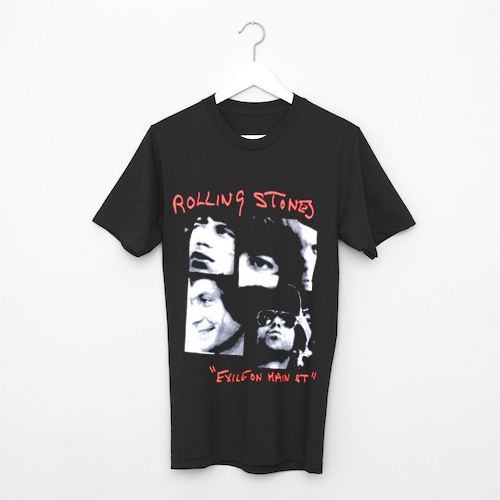 Rolling Stones black tees - donefashion.com