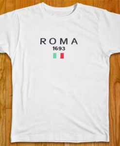 Roma 1693 White tees