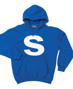 S Blue  Hoodie