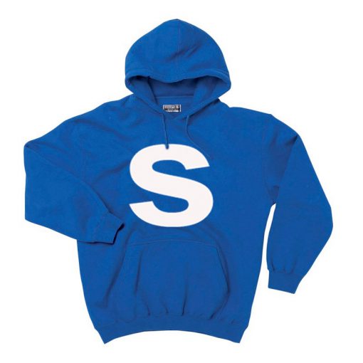 S Blue  Hoodie