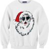 Santa Sweatshirt Unisex white swaeter