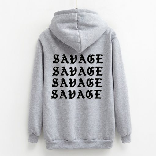 Savage Hoodie Back