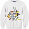 Space Jam White Sweatshirt