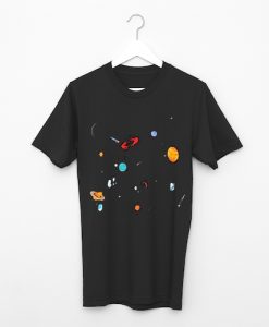 Space Planet Galaxy T-Shirt