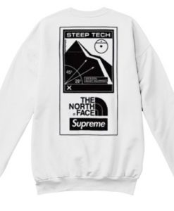 Steep Tech Unisex White Sweatshirts