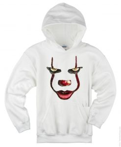 Stephen King's It White Hoodie