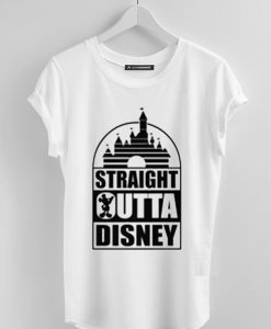 Straight outta Disney White tees