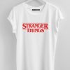 Stranger Things white  T-Shirt