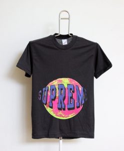 Supreme unisex black tees