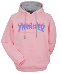 TRASHER PINK HOODIE