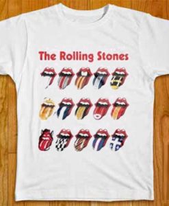 The rolling stones tongue T-shirt