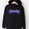 Thrasher Blue Flame HOODIE