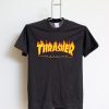 Thrasher Flame Logo Black T-Shirt