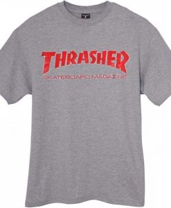 Thrasher Skate Mag Tee Shirt Grey