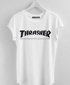 Thrasher Skateboard Magazine White T-Shirt