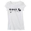 Three Mickey Mouse tees