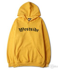 Westside Pullover Yellow Hoodie