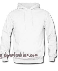 White Hoodie Plain