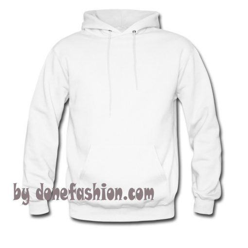 White Hoodie Plain