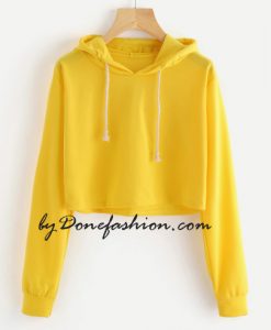 Yellow Shorts Hoodie