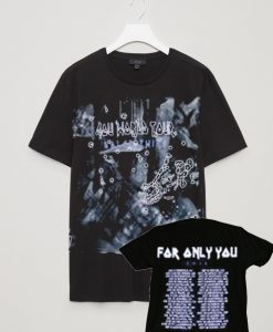 Your World Tour Front Back tees